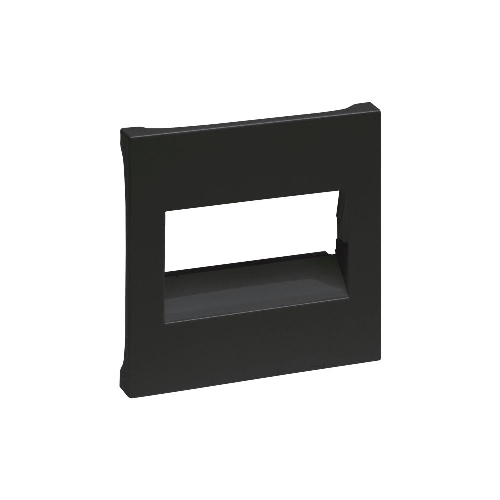 Legrand Abdeckung RJ45 SEANO 765354, Zentralplatte, Unterputz, Kunststoff, Schwarz, 1 S... LEGRAND-765354 3414972546720 (Abb. 2)