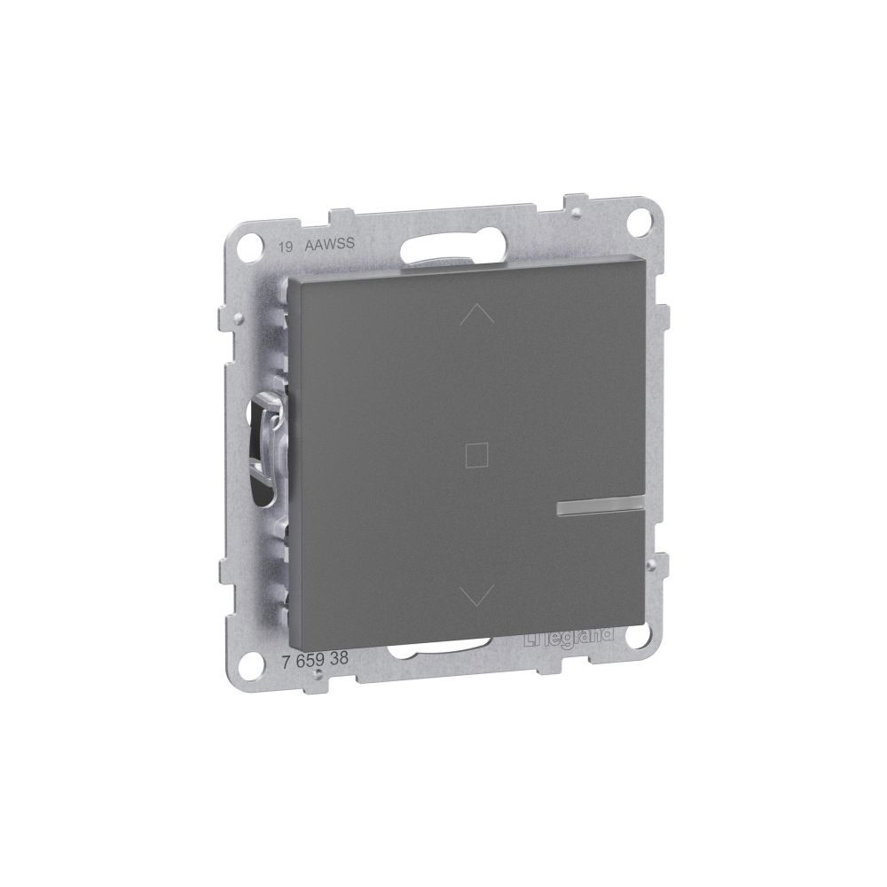 Legrand Rollladenschalter Seano with Netatmo, 500W, Unterputz, Anthrazit, 765938... LEGRAND-765938 3414972637947 (Abb. 3)