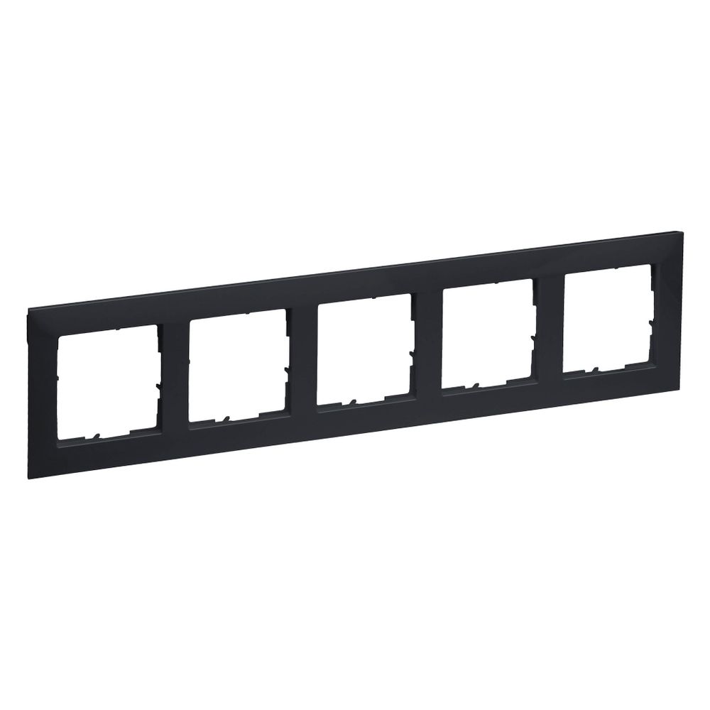 Legrand 5-fach Rahmen SEANO, 87x372mm, Kunststoff, Anthrazit, 765475... LEGRAND-765475 3414972550055 (Abb. 3)