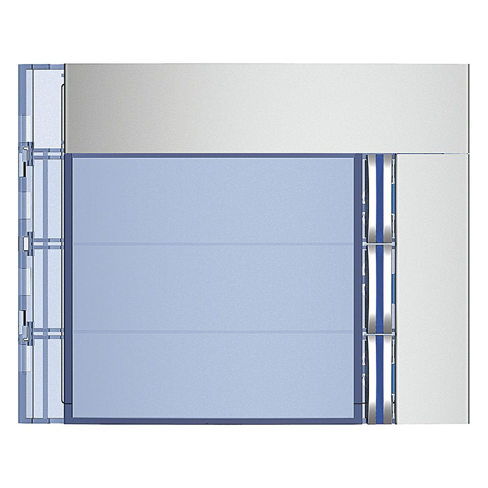 Legrand BTicino Abdeckung für Ruftastenmodul SFERA, 3 Ruftasten, 91x114x10mm, Kunststof... LEGRAND-352031 8005543449301 (Abb. 2)