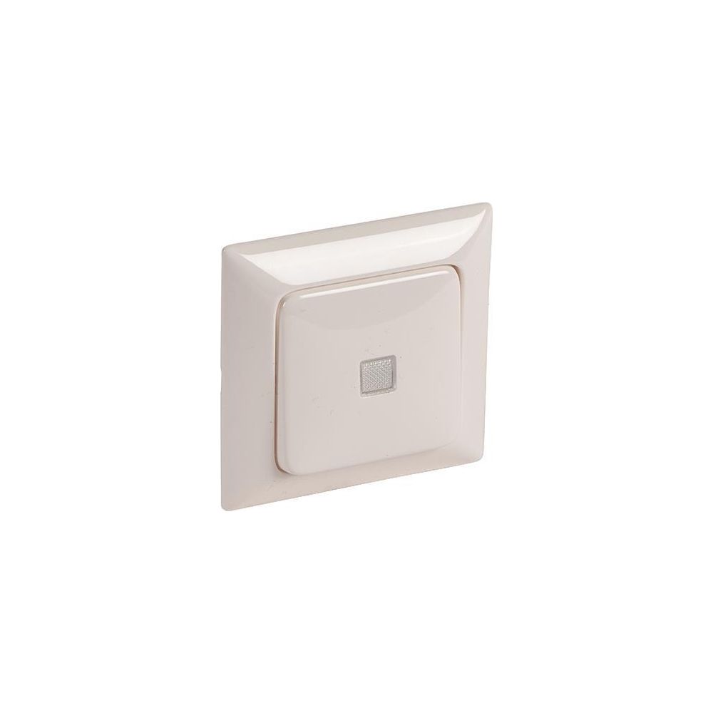 Legrand Wippe Kontroll Aus-/Wechselschalter Creo 776161, 82x82mm, Thermoplast, Ultrawei... LEGRAND-776161 3245067761618 (Abb. 2)