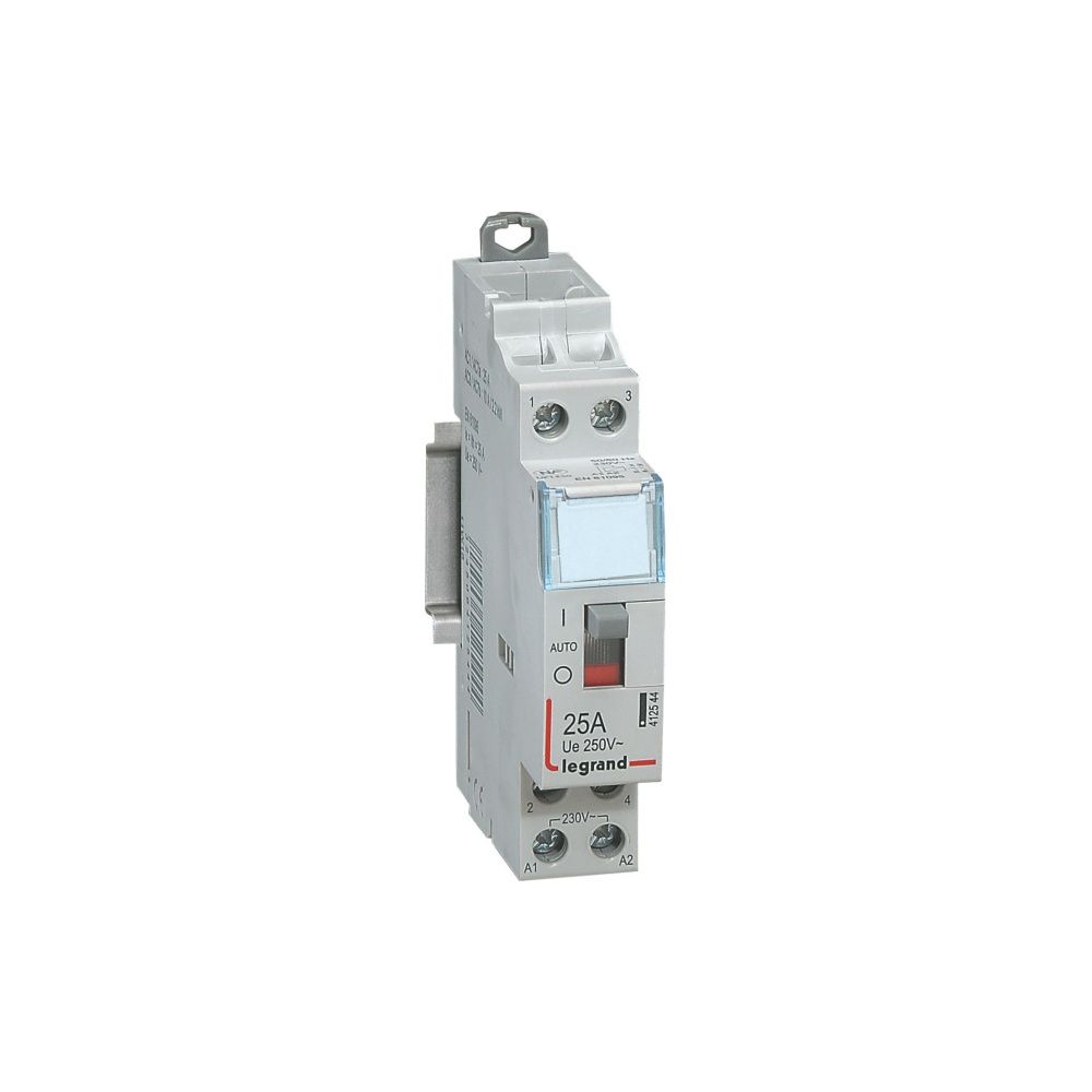 Legrand Installationsschütz CX3 412544, 230V 25A 2S, mit Handschalter, 17,8x94,9x72,6mm... LEGRAND-412544 3245064125444 (Abb. 2)