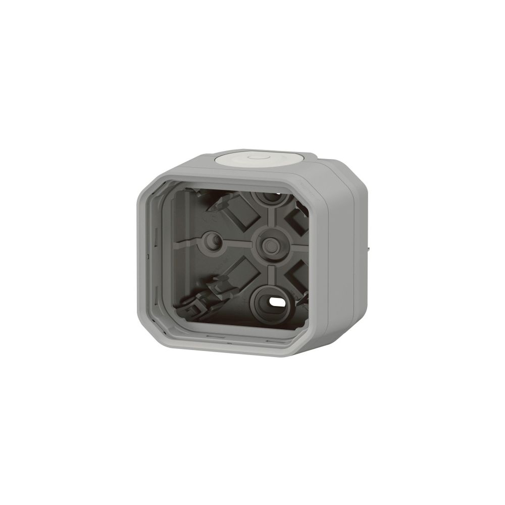 Legrand Aufputzgehäuse Plexo New 069651L, 1-fach, IP44, Thermoplast, Grau, 069651L... LEGRAND-069651L 3414971880863 (Abb. 3)