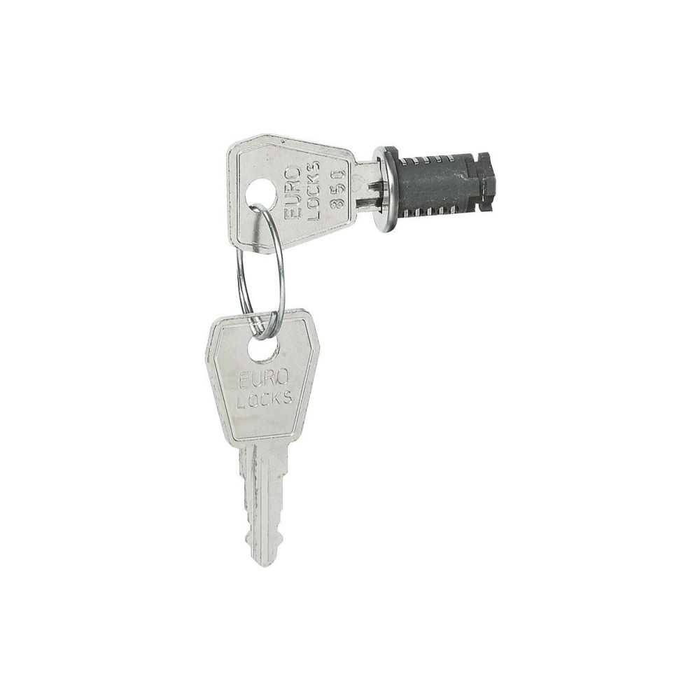 Legrand Zylinderschloss Plexo3, Schließung Nr. 850, mit 2 Schlüsseln, Stahl, 001966... LEGRAND-001966 3245060019662 (Abb. 2)