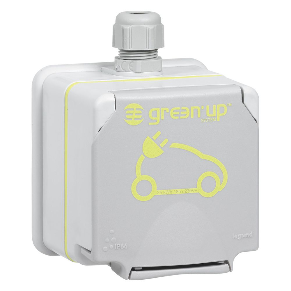 Legrand Schutzkontaktsteckdose Green Up Plexo66, 16A 230V, IP44, 180x147,5x76mm, SAT0... LEGRAND-SAT00194 4010957001940 (Abb. 5)