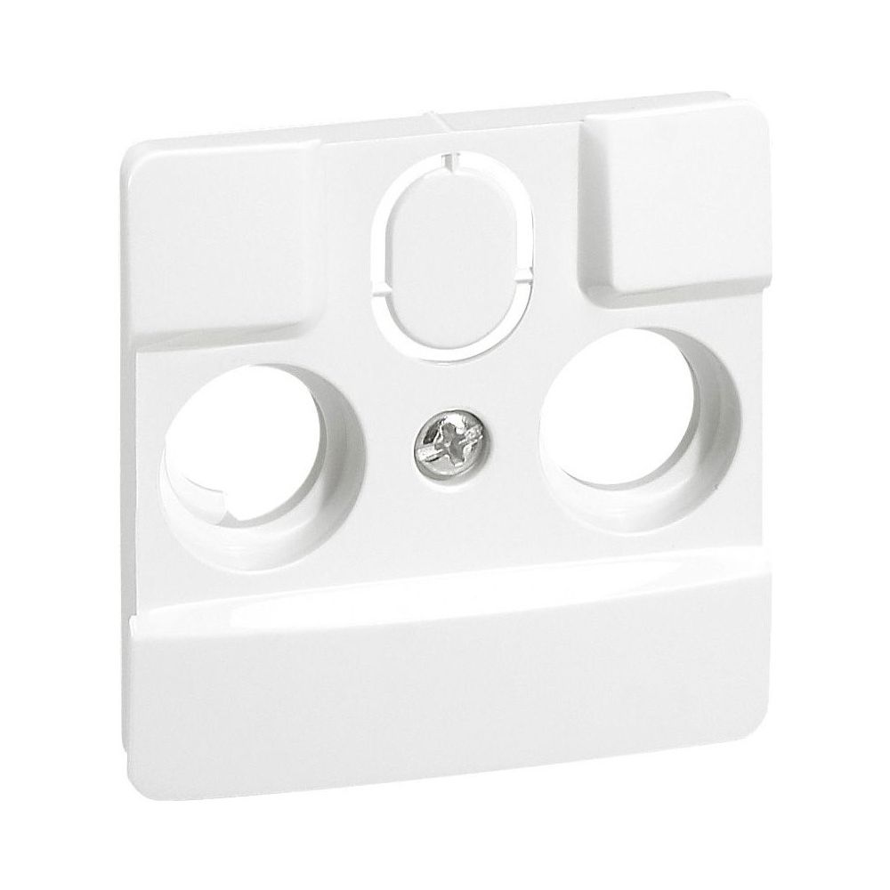 Legrand TV-R-SAT-Abdeckung Niloe, 2-/3-Loch, Unterputz, Kunststoff, Ultraweiß, 664767... LEGRAND-664767 3245066647678 (Abb. 3)