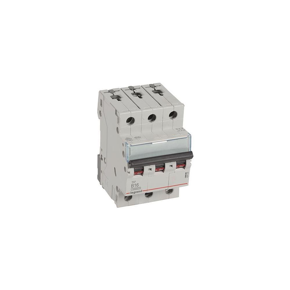 Legrand Leitungsschutzschalter TX3 B 16A, 3-polig, 10kA, 400V, 3TE, Grau, 404126... LEGRAND-404126 3414970392695 (Abb. 3)