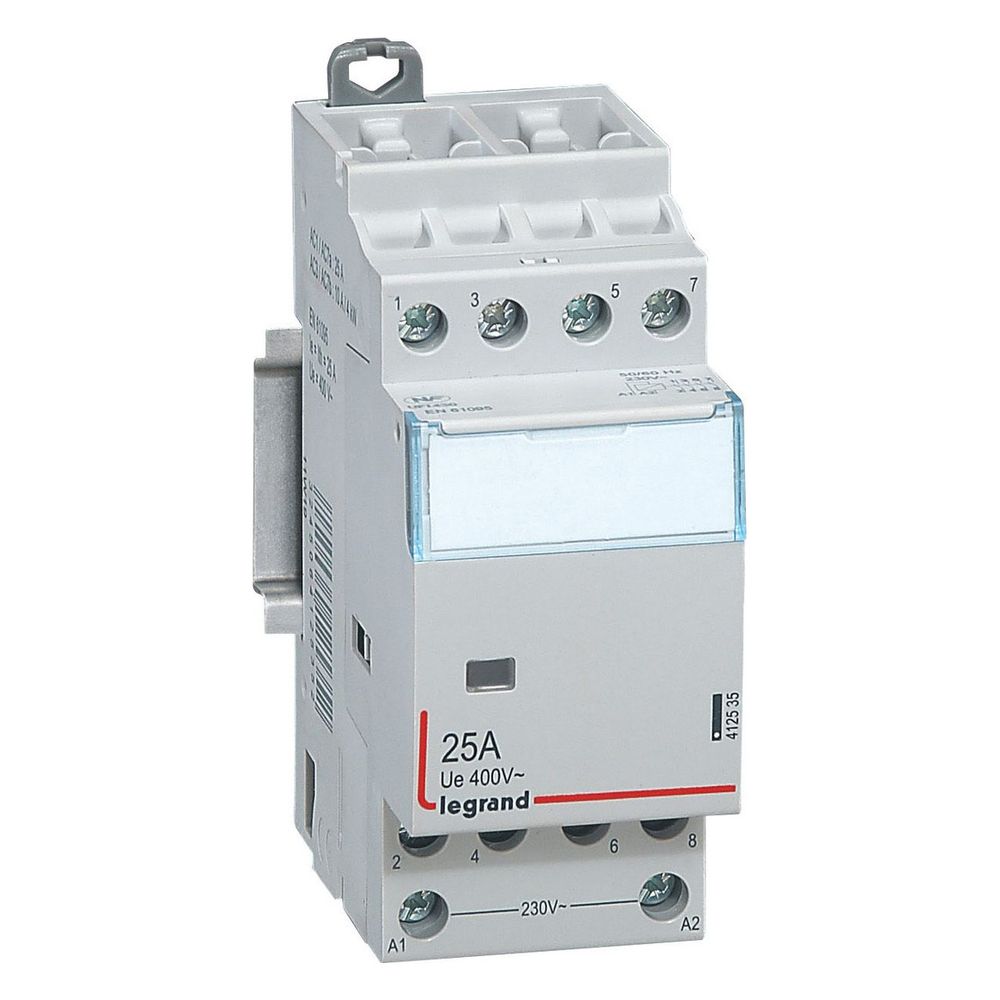 Legrand Installationsschütz CX3, 230V, 25A, 4 Schließer, 2 TE, 412535... LEGRAND-412535 3245064125352 (Abb. 2)