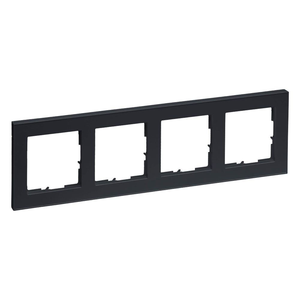 Legrand 4-fach Rahmen SEANO+, 86x300mm, Kunststoff, Anthrazit, 765484... LEGRAND-765484 3414972549141 (Abb. 3)