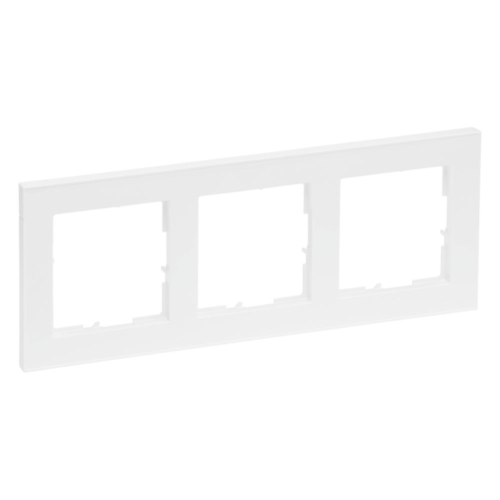 Legrand 3-fach Rahmen SEANO+, 86x228mm, Kunststoff, Ultraweiß, 765183... LEGRAND-765183 3414972548687 (Abb. 3)