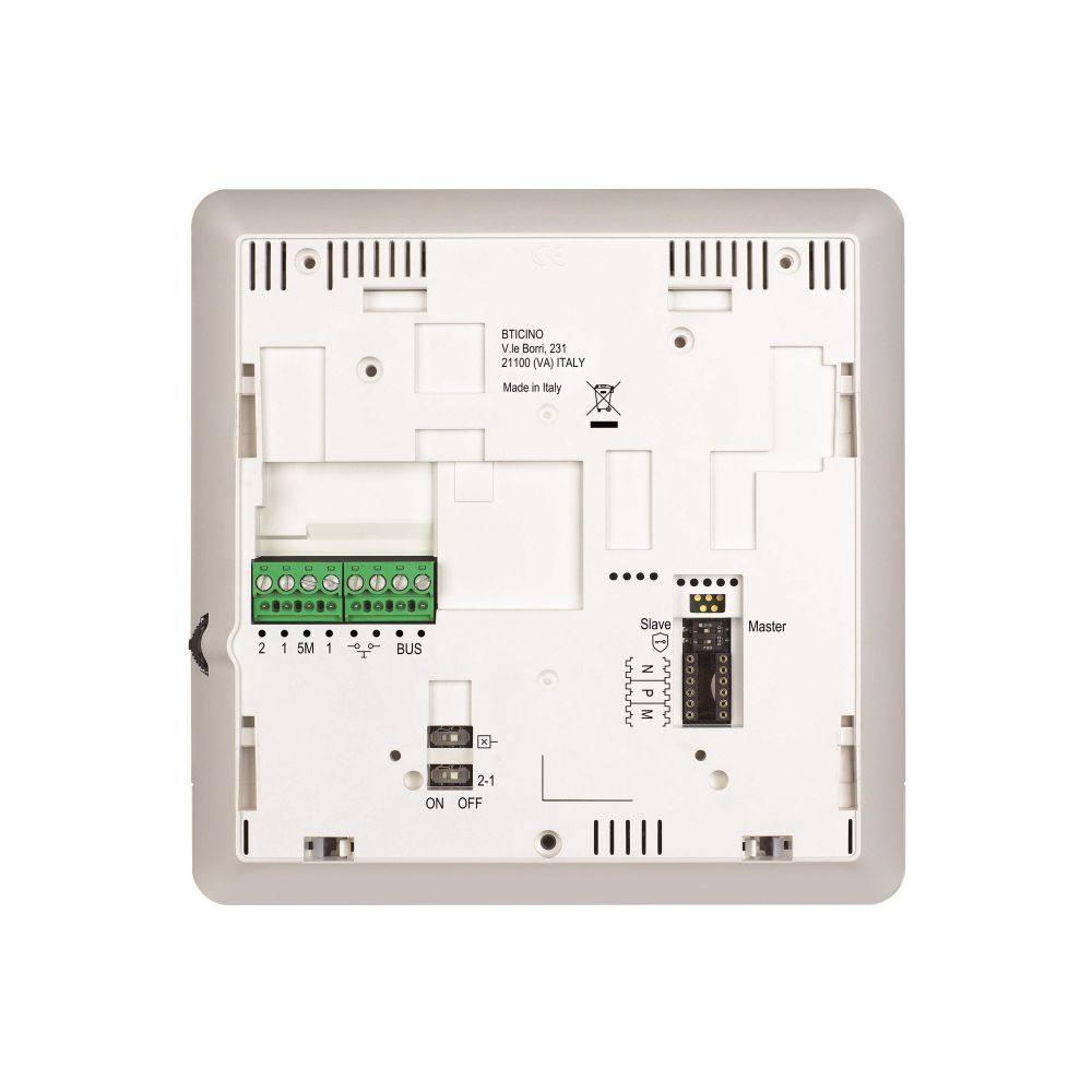 Legrand BTicino Video-Hausstation CLASSE100 V16E, 5" Farb-LCD, Freisprechen, Hörgerätek... LEGRAND-344922 8005543642351 (Abb. 2)