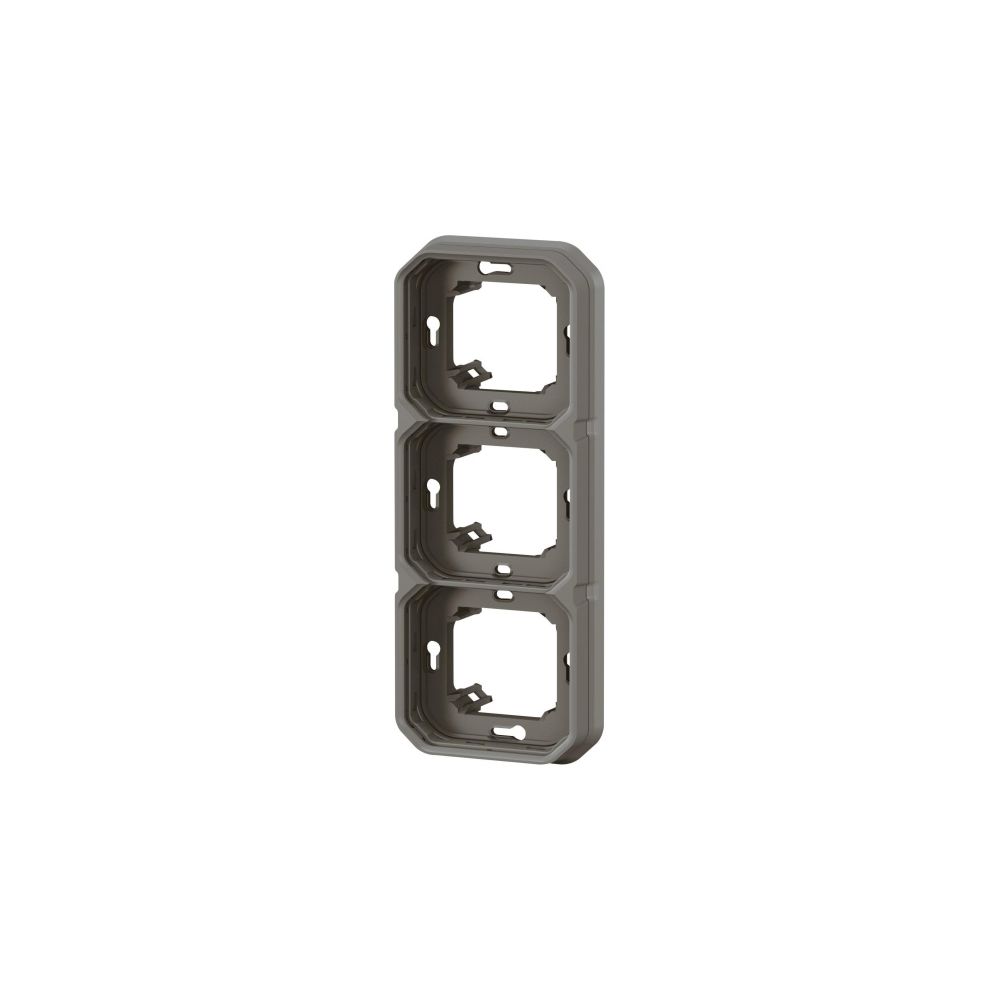 Legrand Tragring Plexo New 3fach, Unterputz, 227x85x43,5mm, Thermoplast, Anthrazit, 06... LEGRAND-069608L 3414971880016 (Abb. 4)