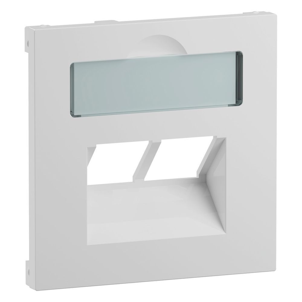 Legrand Abdeckung SEANO, 2x RJ45, mit Beschriftungsfeld, Unterputz, Kunststoff, Ultrawe... LEGRAND-765159 3414972544740 (Abb. 5)