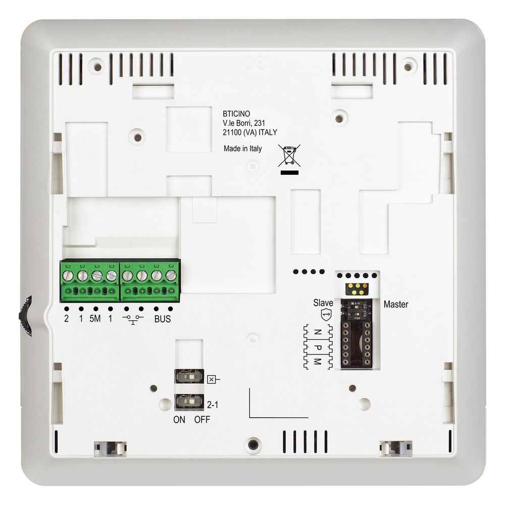 Legrand BTicino Video-Hausstation CLASSE100 V16E, 5" Farb-LCD, Freisprechen, Hörgerätek... LEGRAND-344922 8005543642351 (Abb. 5)