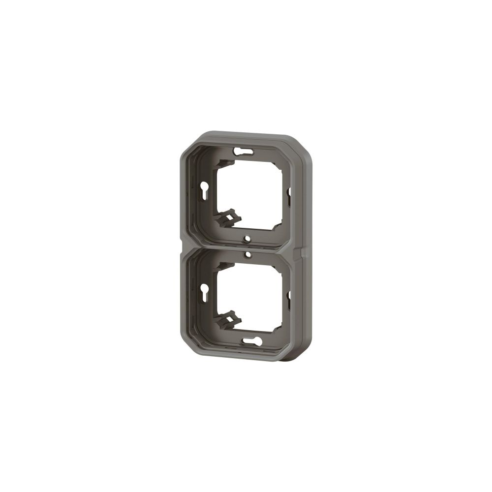 Legrand Tragring Plexo New 2fach, 156x85x43,5mm, Thermoplast, Anthrazit, 069607L... LEGRAND-069607L 3414971879980 (Abb. 5)