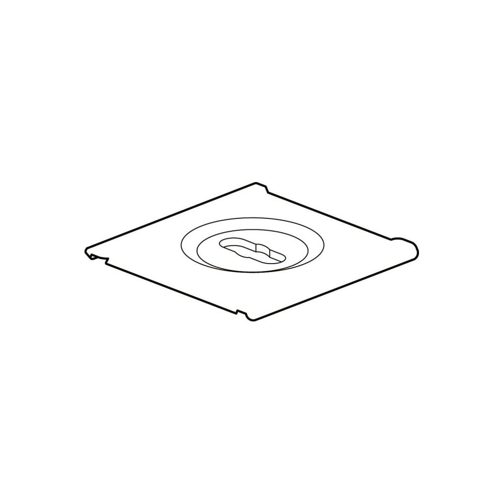Legrand Cablofil Klemmstück CE40, 58,5x50x3,5mm, Edelstahl, CM558058... LEGRAND-CM558058 3599075580588 (Abb. 2)
