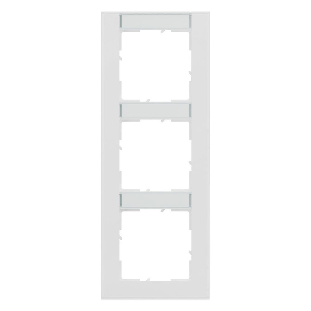 Legrand SEANO+ Rahmen 3-fach vertikal, 10x55mm Beschriftungsfeld, 87x229x9,8mm, Thermop... LEGRAND-765993 3414972547635 (Abb. 4)