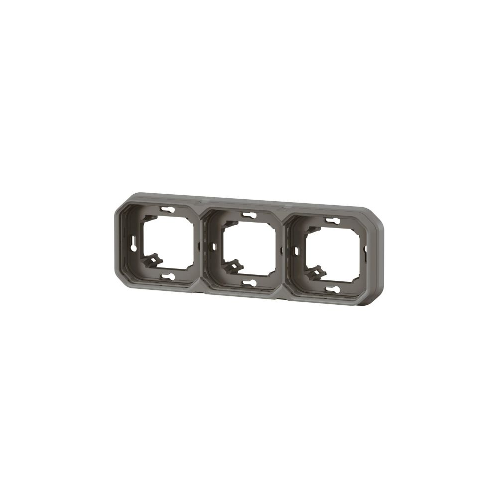 Legrand Tragring Plexo New 3fach, Unterputz, 227x85x43,5mm, Thermoplast, Anthrazit, 06... LEGRAND-069608L 3414971880016 (Abb. 5)