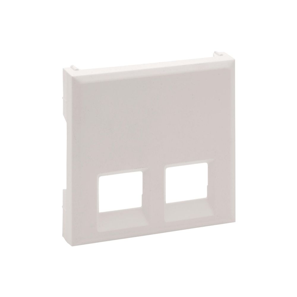 Legrand Abdeckung Niloe Step 2-fach RJ11/RJ45, Unterputz, Thermoplast, Ultraweiß, 86414... LEGRAND-864143 3414971124394 (Abb. 2)