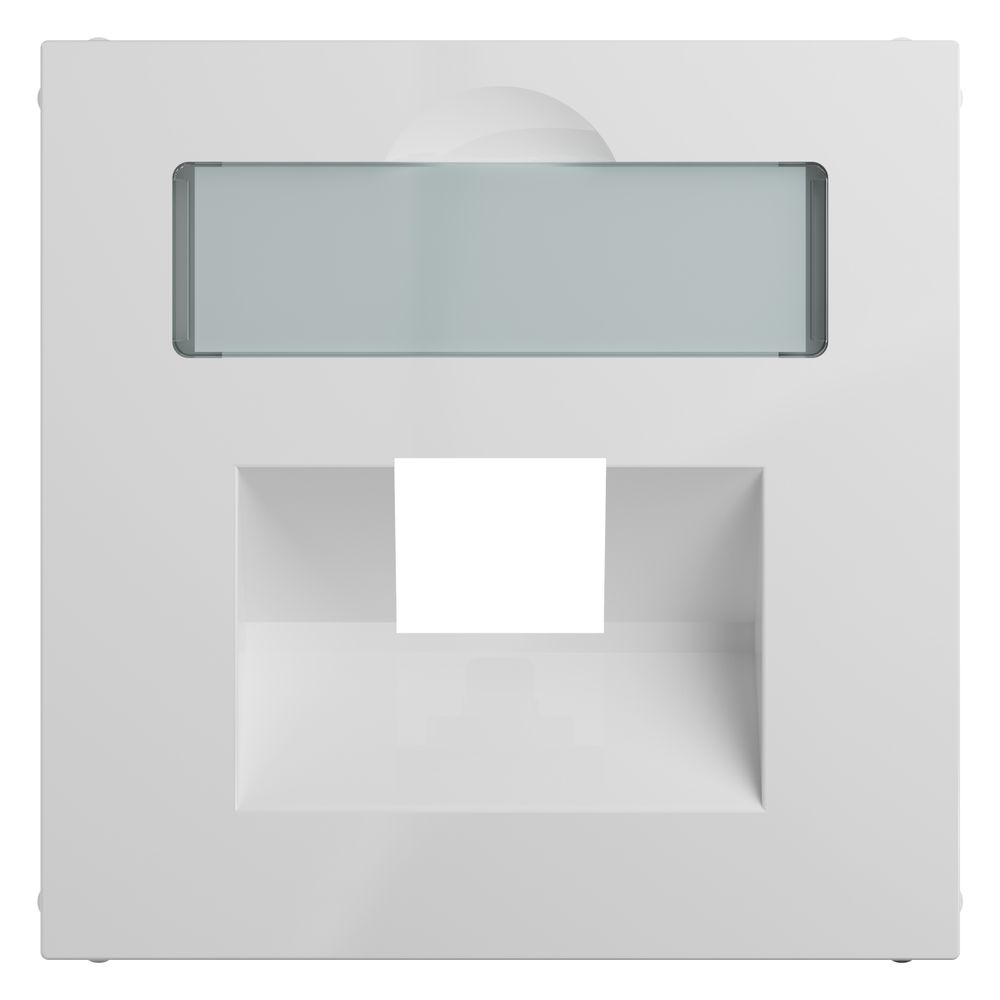 Legrand SEANO Zentralplatte 1x RJ45, mit Beschriftungsfeld, Unterputz, Kunststoff, Ultr... LEGRAND-765158 3414972544863 (Abb. 2)
