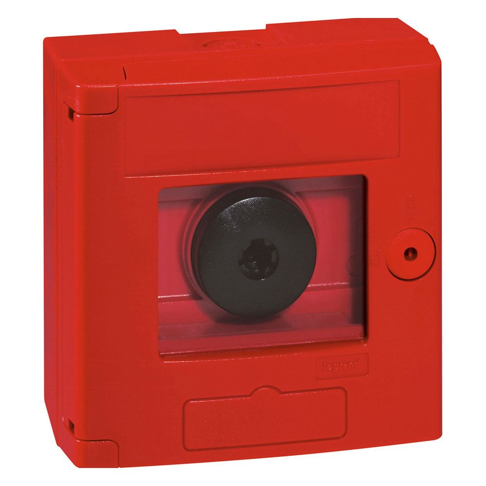 Legrand Sicherheitskasten, IP44, IK07, 1 Öffner/1 Schließer, 125x125x71mm, Feuerrot, 03... LEGRAND-038011 3245060380113 (Abb. 3)