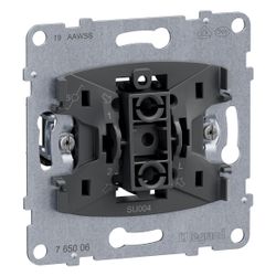 Legrand Wechselschalter SEANO, 10 AX, 250 V, Unterputz, Steckklemme, 72,9x72,9x40mm, Ku... LEGRAND-765006 3414972553193 (Abb. 1)
