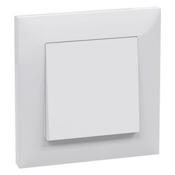 Legrand 2-poliger Schalter SEANO, 10AX, Schraubklemme, Unterputz, 72,9x72,9x40,8mm, 765... LEGRAND-765002 3414972546959 (Abb. 1)