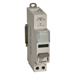 Legrand Druckschalter CX3, 20A, 1 Schließer, LED Grün, 110-400V, 1TE, 412914... LEGRAND-412914 3414970531971 (Abb. 1)