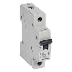 Legrand Leitungsschutzschalter RX3, 1-polig, B-Charakteristik, 20A, 6kA, 230V, 1TE, Gra... LEGRAND-419137 3414970366757 (Abb. 1)