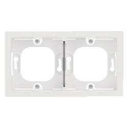 Legrand Aufputzgehäuse SEANO 2-fach, 88,5x159,5x43,3mm, Thermoplast, Ultraweiß, 765199... LEGRAND-765199 3414972542357 (Abb. 1)