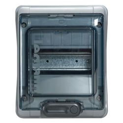 Legrand Feuchtraumverteiler Plexo³ 601976, 1-reihig, 6 Module, IP65, IK09, Kunststoff, ... LEGRAND-601976 3245066019765 (Abb. 1)
