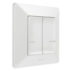 Legrand Funk-Wandsender Valena Life with Netatmo 2-fach, 2400 MHz, 185 m, IP40, 86x86x1... LEGRAND-752187 3414971154315 (Abb. 1)