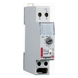 Legrand Treppenlichtzeitschalter Rex800Plus, 0,5-12 min, 16 A, 1 TE, 230 V, 004707... LEGRAND-004707 4010957047078 (Abb. 1)