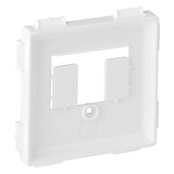 Legrand Telefon-Abdeckung Valena Life, TAE, Unterputz, Kunststoff, Ultraweiß, 755490... LEGRAND-755490 3414970461599 (Abb. 1)