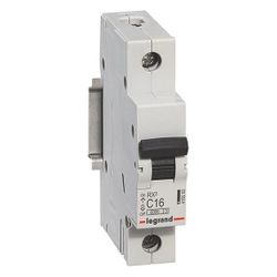 Legrand Leitungsschutzschalter RX3 419202, 16A, 1-polig, 6kA, 1TE, Grau... LEGRAND-419202 3414970367525 (Abb. 1)