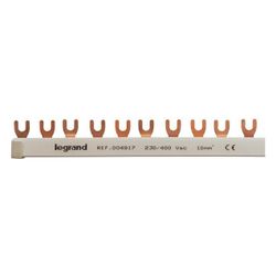 Legrand Gabelkammschiene 3-polig, 10mm2, 12TE, 212mm, 63A, 004917... LEGRAND-004917 3245060049171 (Abb. 1)