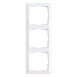 Legrand Abdeckrahmen Creo 3-fach, 82x224x10mm, Kunststoff, Ultraweiß, 776203... LEGRAND-776203 3245067762035 (Abb. 1)