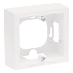 Legrand Aufputzgehäuse SEANO 1-fach, 88,5x88,5x43,3mm, Kunststoff, Ultraweiß... LEGRAND-765198 3414972542234 (Abb. 1)