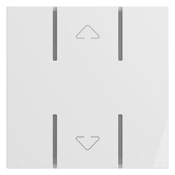 Legrand Tastenabdeckung Seano 2-modulig, 55,5x55,5x6,7mm, Kunststoff, Ultraweiss, 76561... LEGRAND-765619 3414972617925 (Abb. 1)