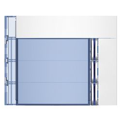 Legrand BTicino Frontblende Ruftastenmodul SFERA 3RT, 3 Ruftasten, Kunststoff, Weiß, 91... LEGRAND-352032 8005543463789 (Abb. 1)