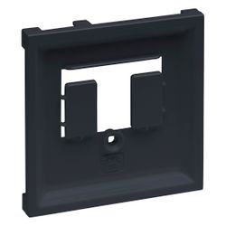 Legrand Abdeckung SEANO für TDO/TAE, Unterputz, Kunststoff, Anthrazit, 765455... LEGRAND-765455 3414972545730 (Abb. 1)
