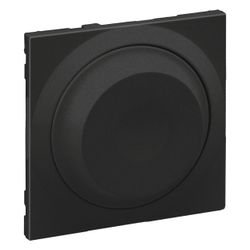 Legrand Abdeckung SEANO für Universal-Drehdimmer, 56x56x13mm, Thermoplast, Schwarz, 765... LEGRAND-765340 3414972545655 (Abb. 1)