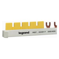 Legrand Berührungsschutzkappe für Kammschienen, 5 Module, Polyamid, 004992... LEGRAND-004992 4010957049928 (Abb. 1)