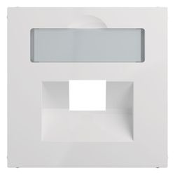 Legrand SEANO Zentralplatte 1x RJ45, mit Beschriftungsfeld, Unterputz, Kunststoff, Ultr... LEGRAND-765158 3414972544863 (Abb. 1)