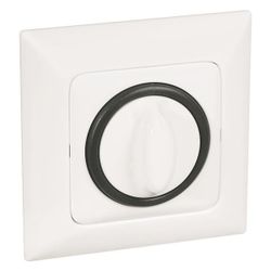 Legrand Abdeckung Dreh- u. Zeitschalter Creo, Zentralplatte, Kunststoff, Ultraweiß, 56,... LEGRAND-776257 3245067762578 (Abb. 1)