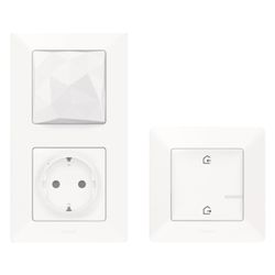 Legrand Starterpaket Valena Life with Netatmo, Unterputz, Ultraweiss, 752196... LEGRAND-752196 3414971154476 (Abb. 1)