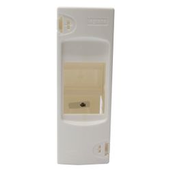 Legrand Aufputz-Kleinverteiler Ekinoxe, 2 Module, IP30, 140x50x72mm, Signalweiß, 001302... LEGRAND-001302 3245060013028 (Abb. 1)