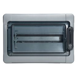 Legrand Feuchtraumverteiler Plexo³, 1-reihig, 18 Module, IP65, IK09, 282x448x141mm, Kun... LEGRAND-601985 3245066019857 (Abb. 1)