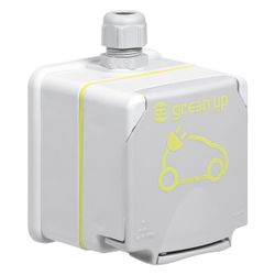 Legrand Schutzkontaktsteckdose Green Up Plexo66, 16A 230V, IP44, 180x147,5x76mm, SAT0... LEGRAND-SAT00194 4010957001940 (Abb. 1)
