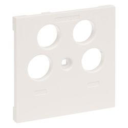 Legrand SEANO Abdeckung TV-R-SAT-SAT, Unterputz, Kunststoff, Ultraweiß, 765157... LEGRAND-765157 3414972545105 (Abb. 1)